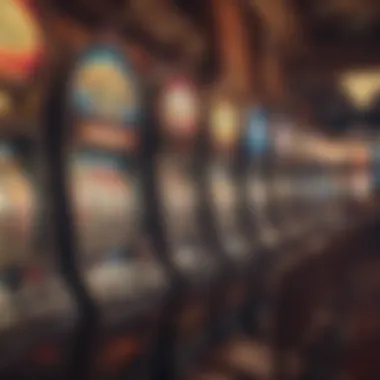 Historical evolution of slot machines displayed