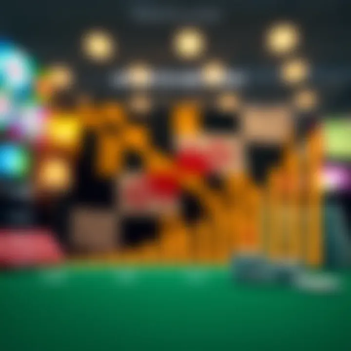 Graph illustrating the growth of online sports betting in Maryland