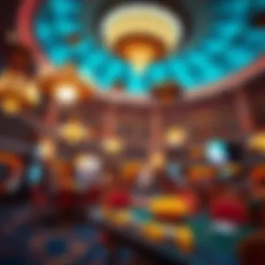 Luxurious ambiance of Atlantis Casino