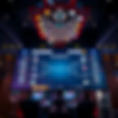 User-friendly interface of a top bracket platform