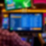 Screenshot of BetMGM Sportsbook interface showcasing betting options