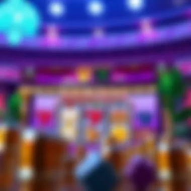 A vibrant display of bonus features and rewards in the game