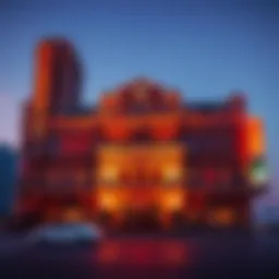 Historic facade of Casino De Long Island showcasing architectural elegance