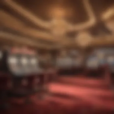 Elegant casino interior highlighting customer experience