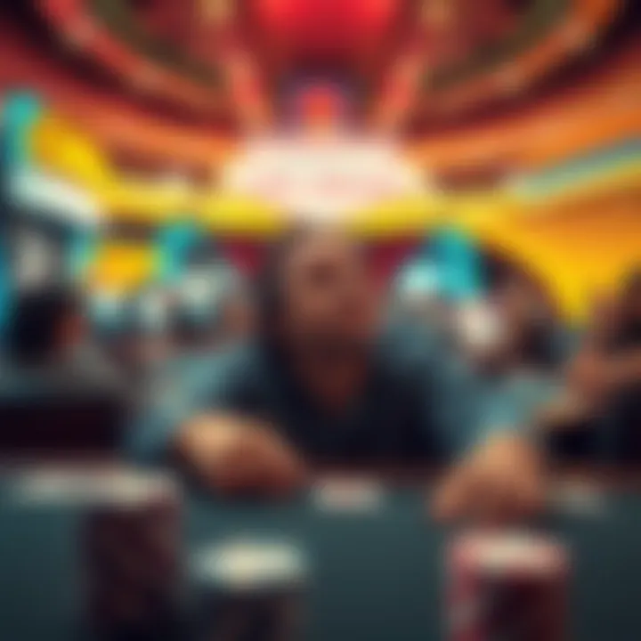 The thrill of anticipation at a Las Vegas casino