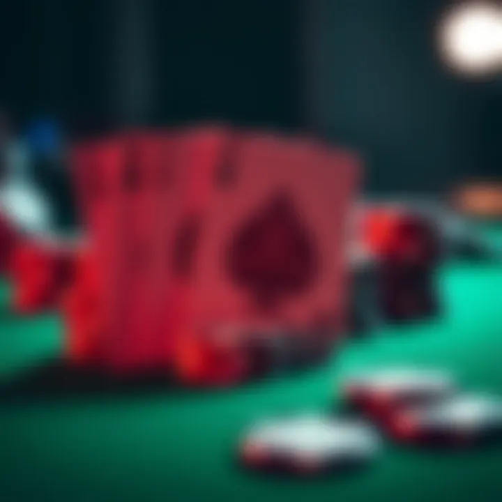 Trendy custom poker card covers in modern gaming