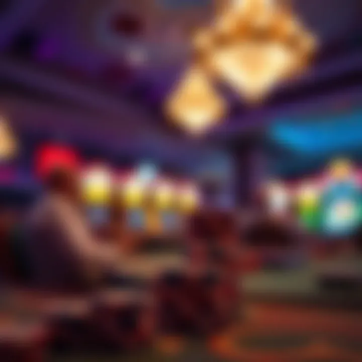 Visual metaphor for responsible gaming