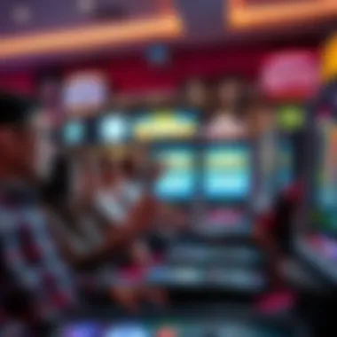 Diverse group enjoying Slingo games on various platforms