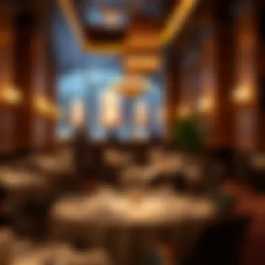 Exquisite dining experience at the hotel