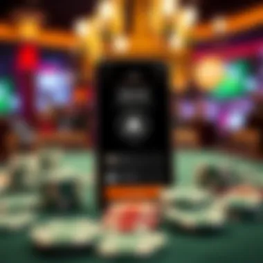 Screenshot of user-friendly interface of a comp app