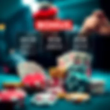 Visual representation of various bonus types available in betting