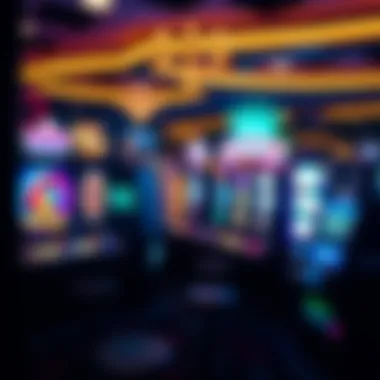 Variety of slot games available in free play mode