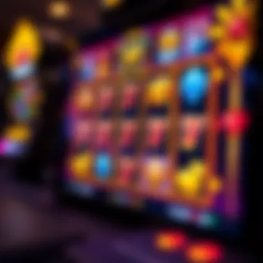 Engagement in Free Slot Gaming A close-up of a digital screen displaying a free slot game in action, highlighting its engaging interface