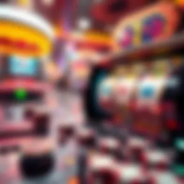 Technology Behind Free Slots An abstract representation of the technology driving free slots, featuring circuits and digital elements