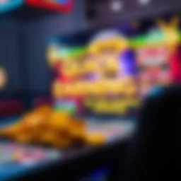 A vibrant gaming interface showcasing quick earnings