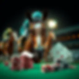 A detailed analysis of horse racing odds on a website