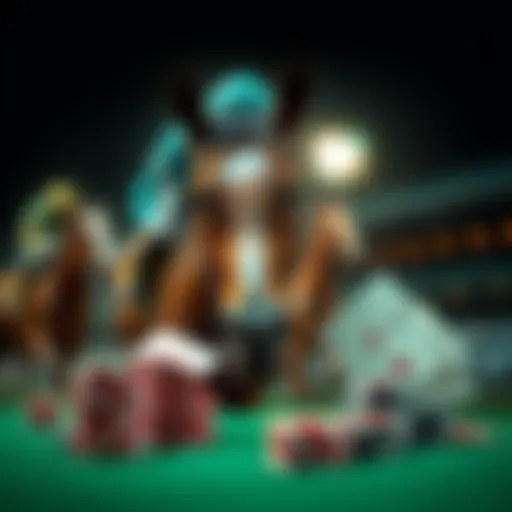 A detailed analysis of horse racing odds on a website