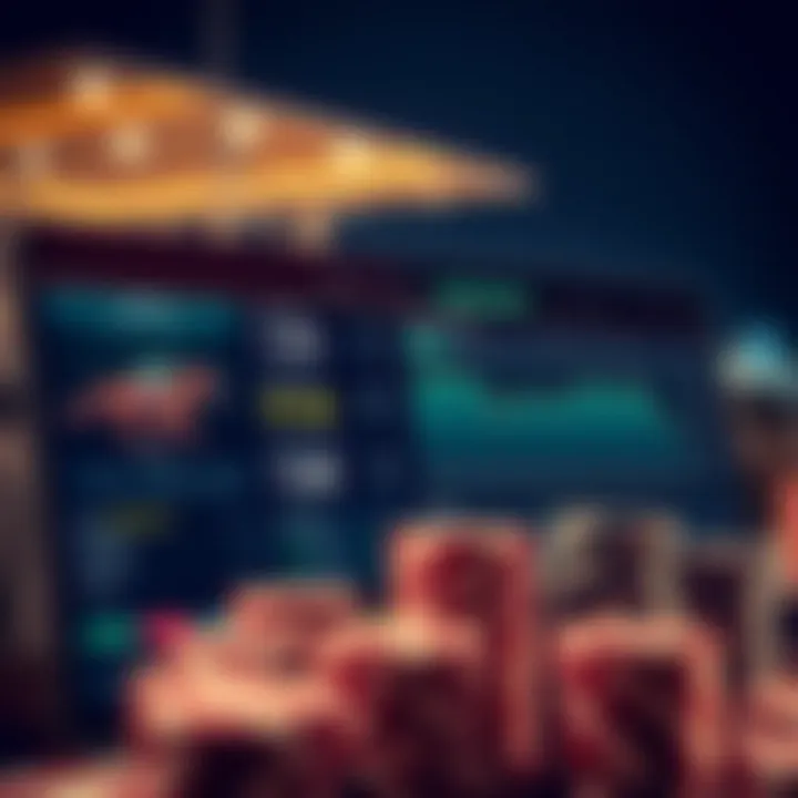 An interactive interface showcasing various horse racing statistics