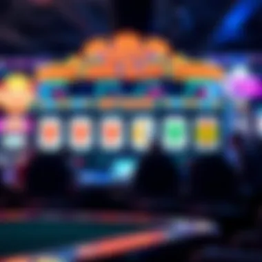 An engaging gaming interface featuring multiple slot options