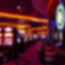 Interior view showcasing the lively gaming floor