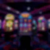 A vibrant illustration of an online instant win game interface showcasing colorful graphics and engaging gameplay.