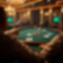 Virtual poker table showcasing Jacks or Better gameplay