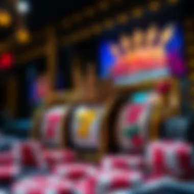 Detailed view of king slots features and symbols