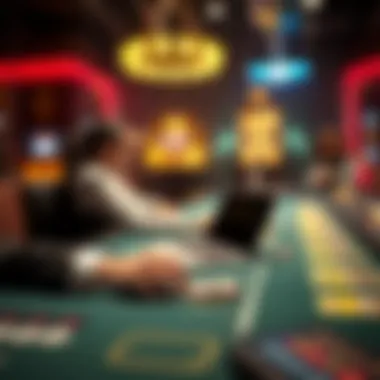 Innovative technology enhancing player experience at a gaming table