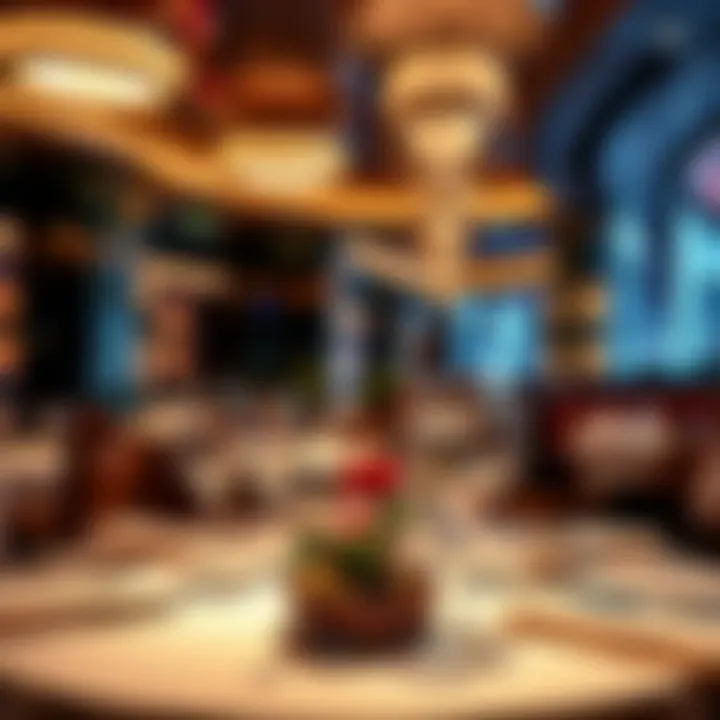 Fine dining experience at one of the restaurants in MGM Chicago Casino