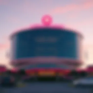 Exterior view of Louisiana's latest casino showcasing modern architecture