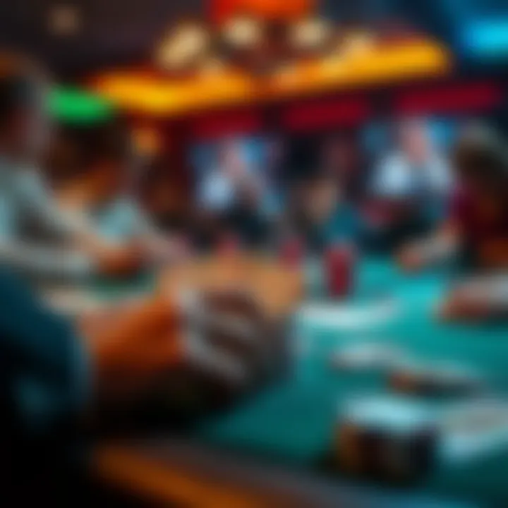 Visual representation of advanced poker strategies