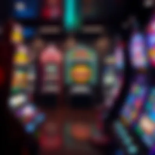 A captivating display of various OMG casino slot machines showcasing vibrant themes and designs