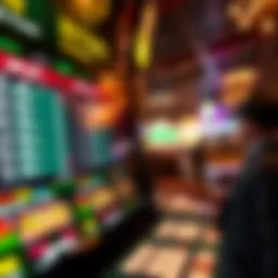 A digital interface showcasing various betting options for the Kentucky Derby