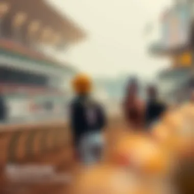 A detailed infographic on betting statistics and trends for horse racing