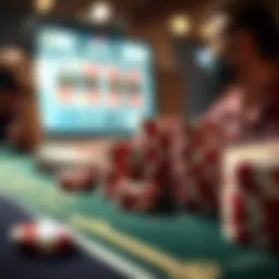 Reflection of gambling strategies in a digital format