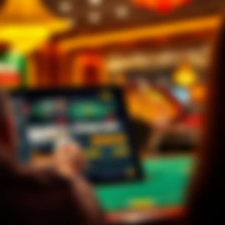 User-friendly online casino website navigation