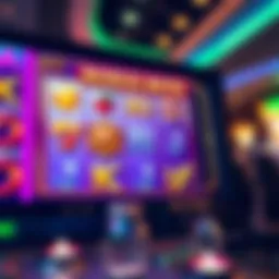 A vibrant online slots interface showcasing bonus buy options.