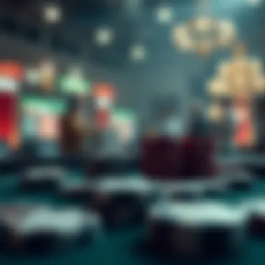 Visual representation of responsible gambling practices promoting safety
