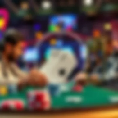 Infographic illustrating user engagement strategies in social gaming