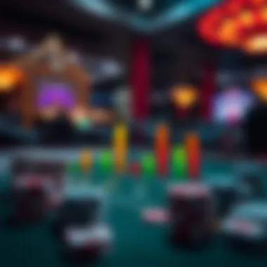 Chart showing economic impact of gambling