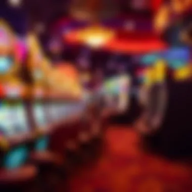 A casino environment bustling with energy and excitement