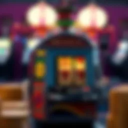 Vivid representation of a traditional Mexican slot machine
