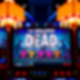 The Walking Dead slots game interface showcasing vibrant graphics
