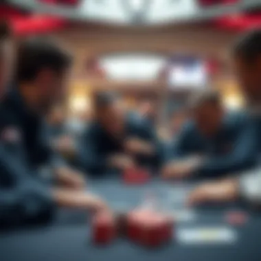 Dynamic interactions at the poker table