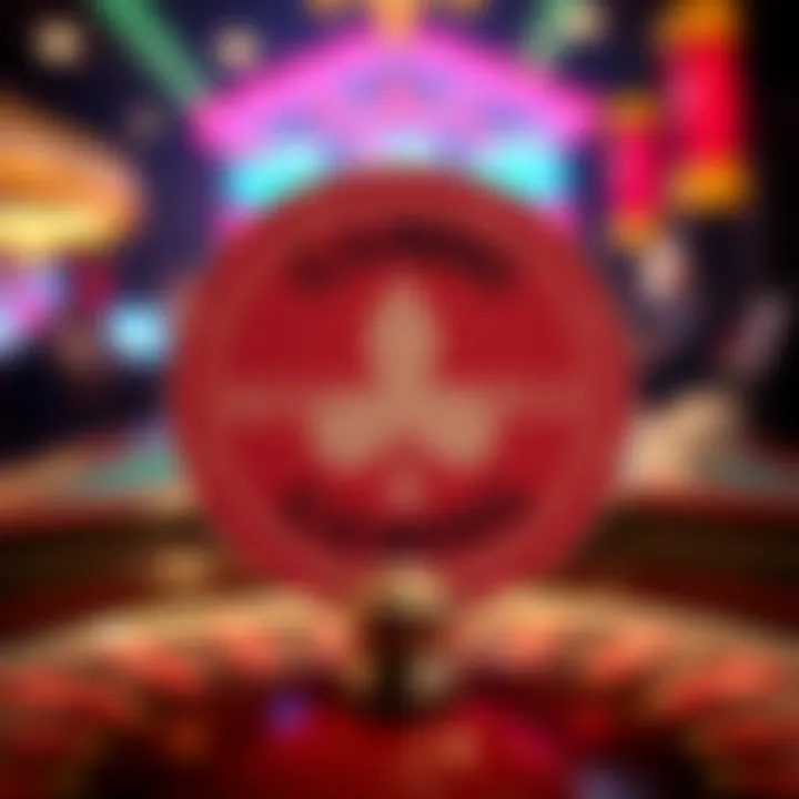 A responsible gaming symbol promoting healthy gambling practices