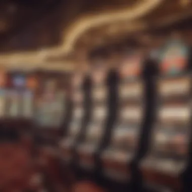 A vintage casino scene illustrating classic slot appeal