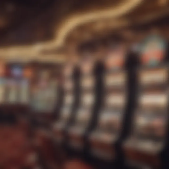 A vintage casino scene illustrating classic slot appeal