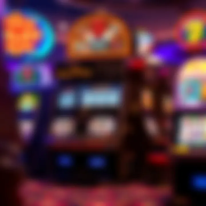 A compelling graphic showcasing various types of slot machines featured in YouTube videos.