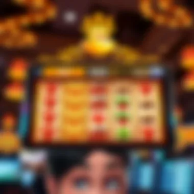 Illustration of Gold Fortune Slots interface