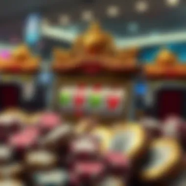 Conceptual design showcasing strategy in slot gaming